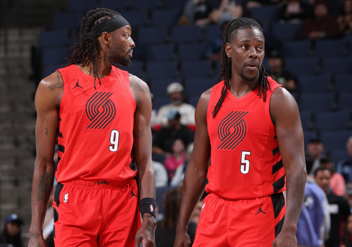 世界杯官方正版下载-杨瀚森缺席!克林根被驱逐开拓者灭灰熊 霍勒迪35+11格兰特30+9